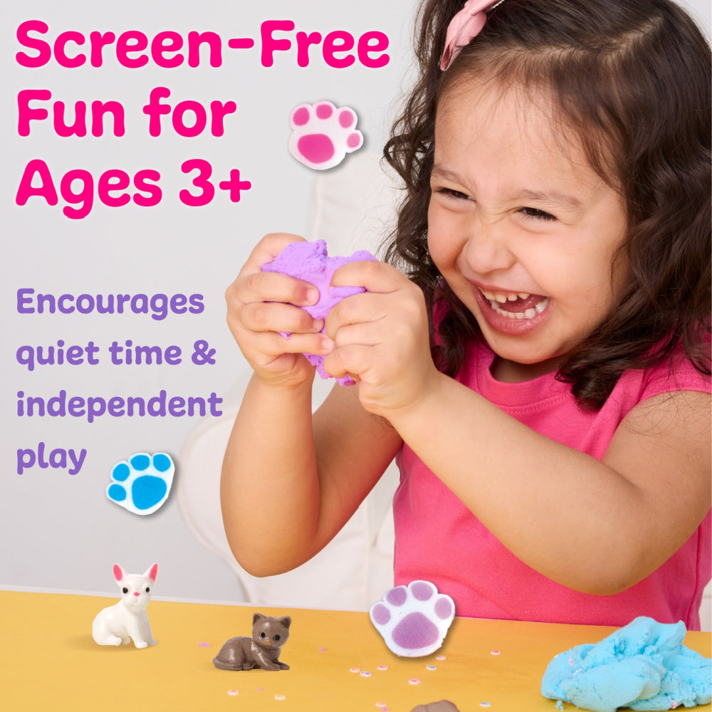 Creativity Kids Sensory Mini  Cloud Clay: Pets