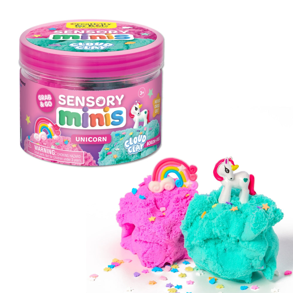 Creativity Kids Sensory Mini Cloud Clay: Unicorn