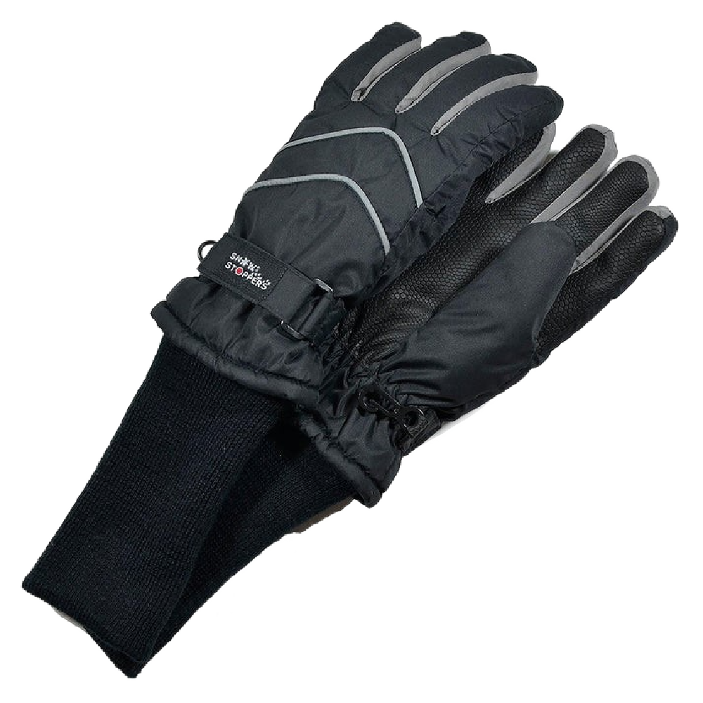 Snow Stoppers Gloves- Black