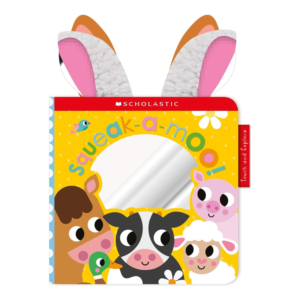 Squeak-a-Moo – Touch and Explore Board Book