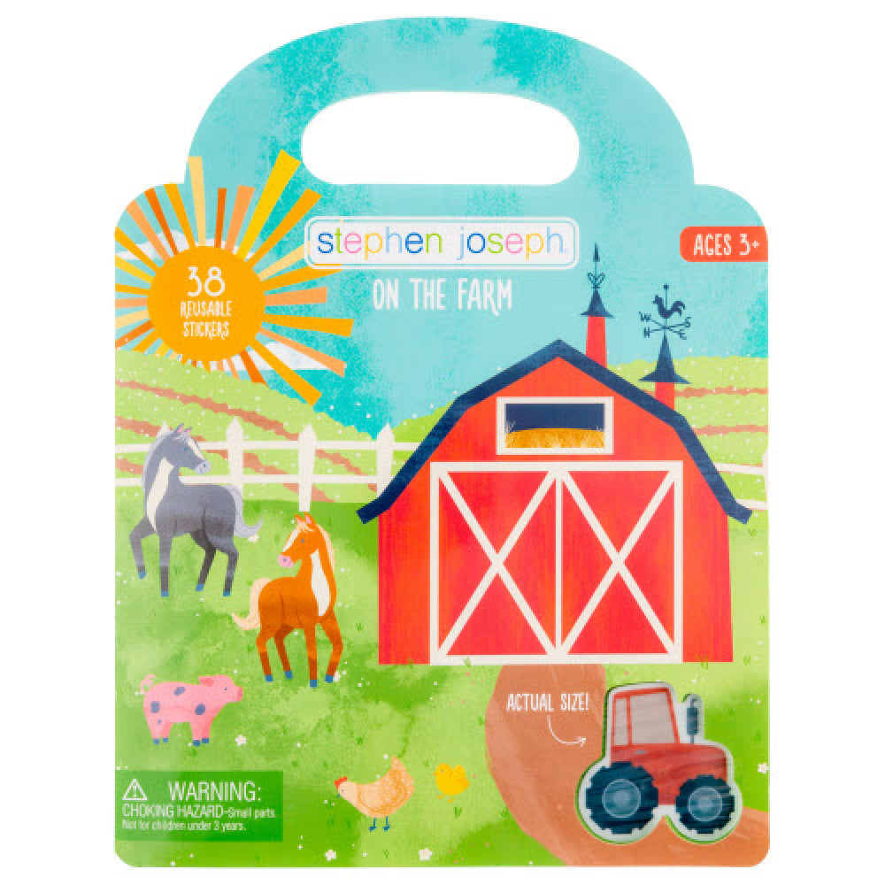 SJ Reusable Sticker  Book - Farm