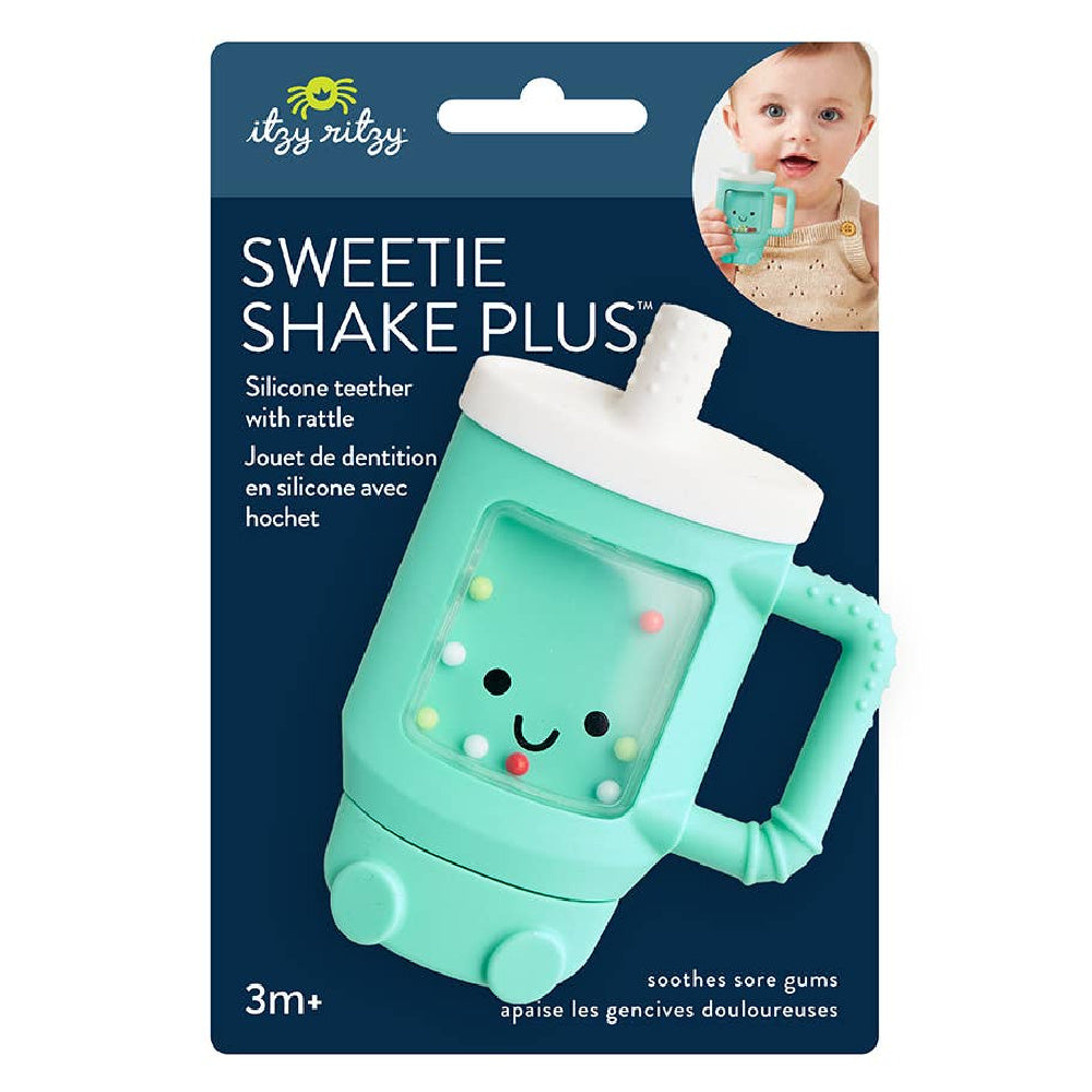 Sweetie Shake Plus™ - Teething + Rattle Toy - Tumbler