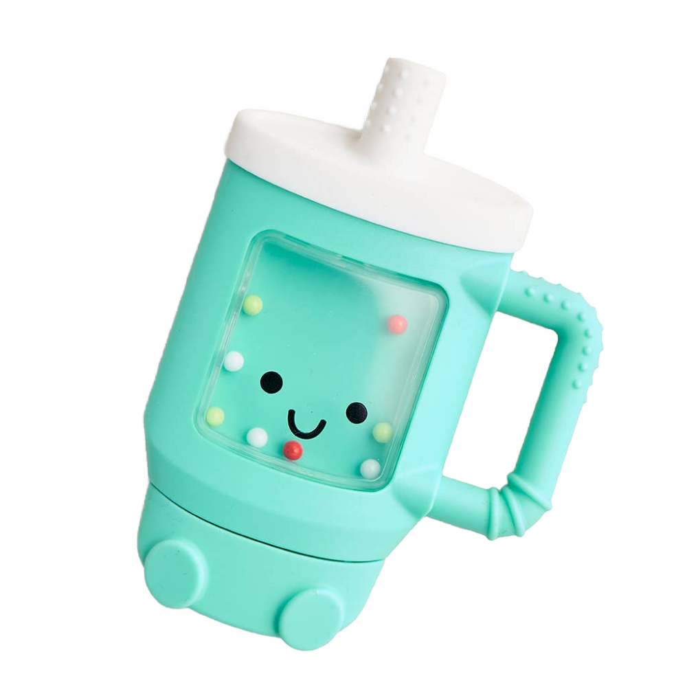 Sweetie Shake Plus™ - Teething + Rattle Toy - Tumbler