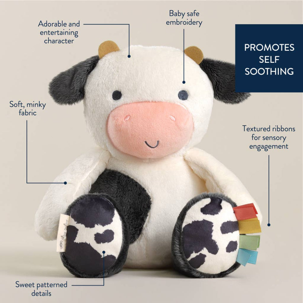 Itzy Ritzy Sweetie Snuggles Cow