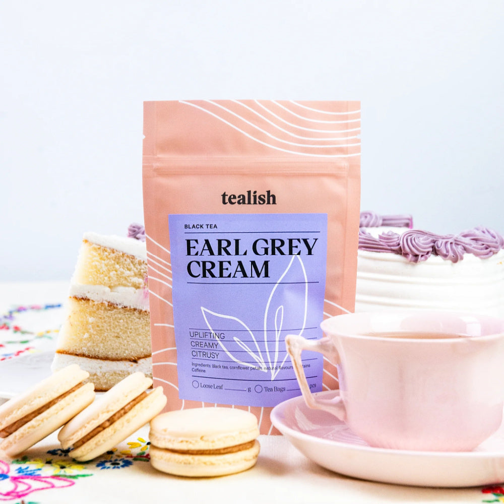 Tealish Earl Grey Cream Black Tea 100g