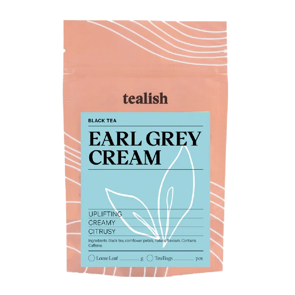Tealish Earl Grey Cream Black Tea 100g