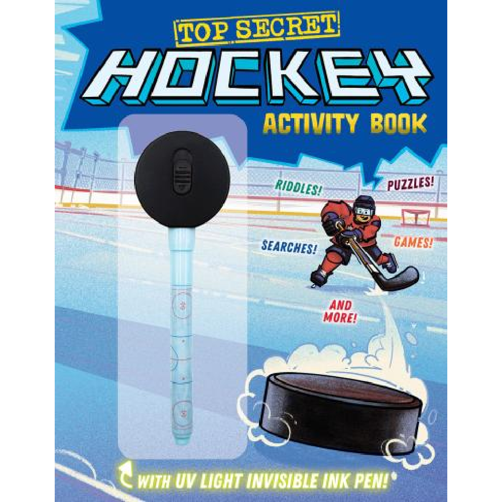 Top Secret Hockey - Activity Book