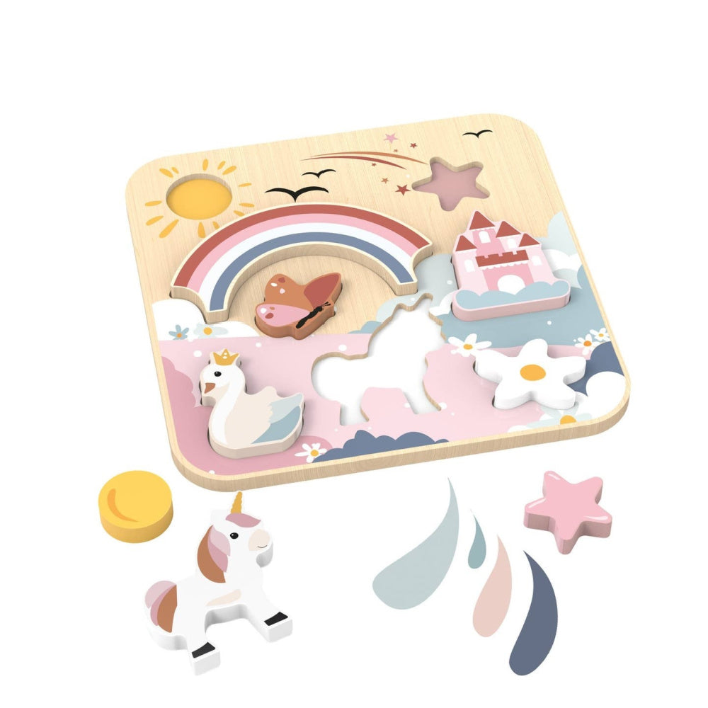 Speedy Monkey | Unicorn Chunky Puzzle