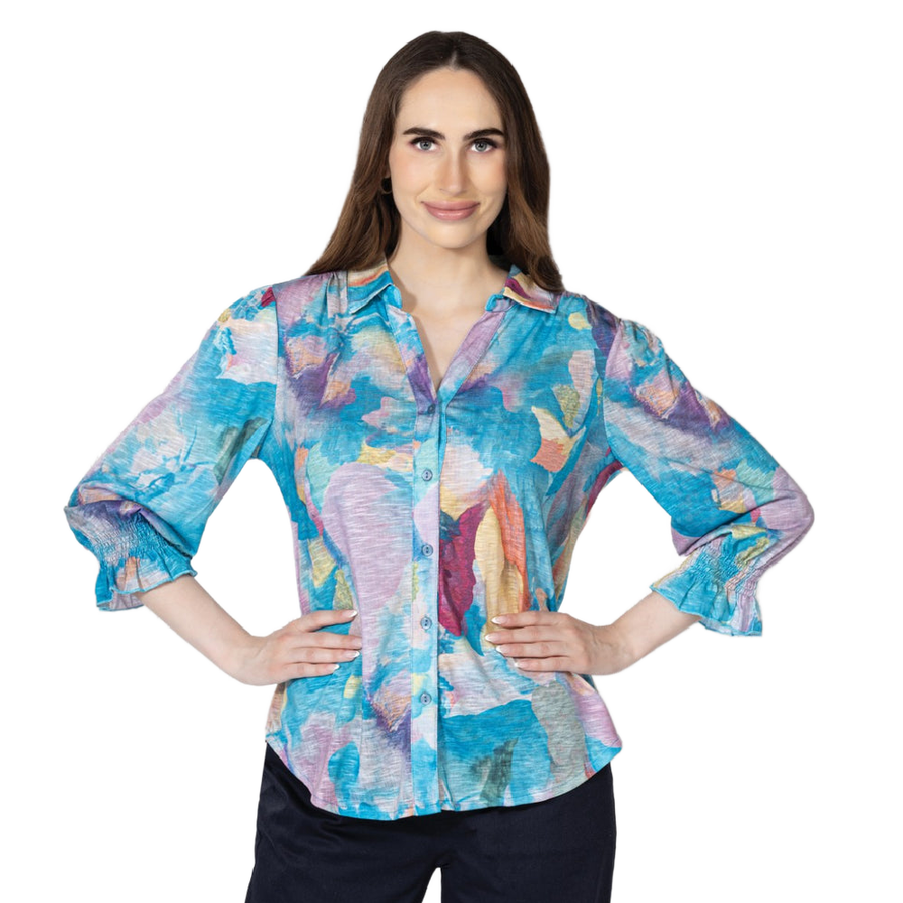 Variations Abstract Blouse