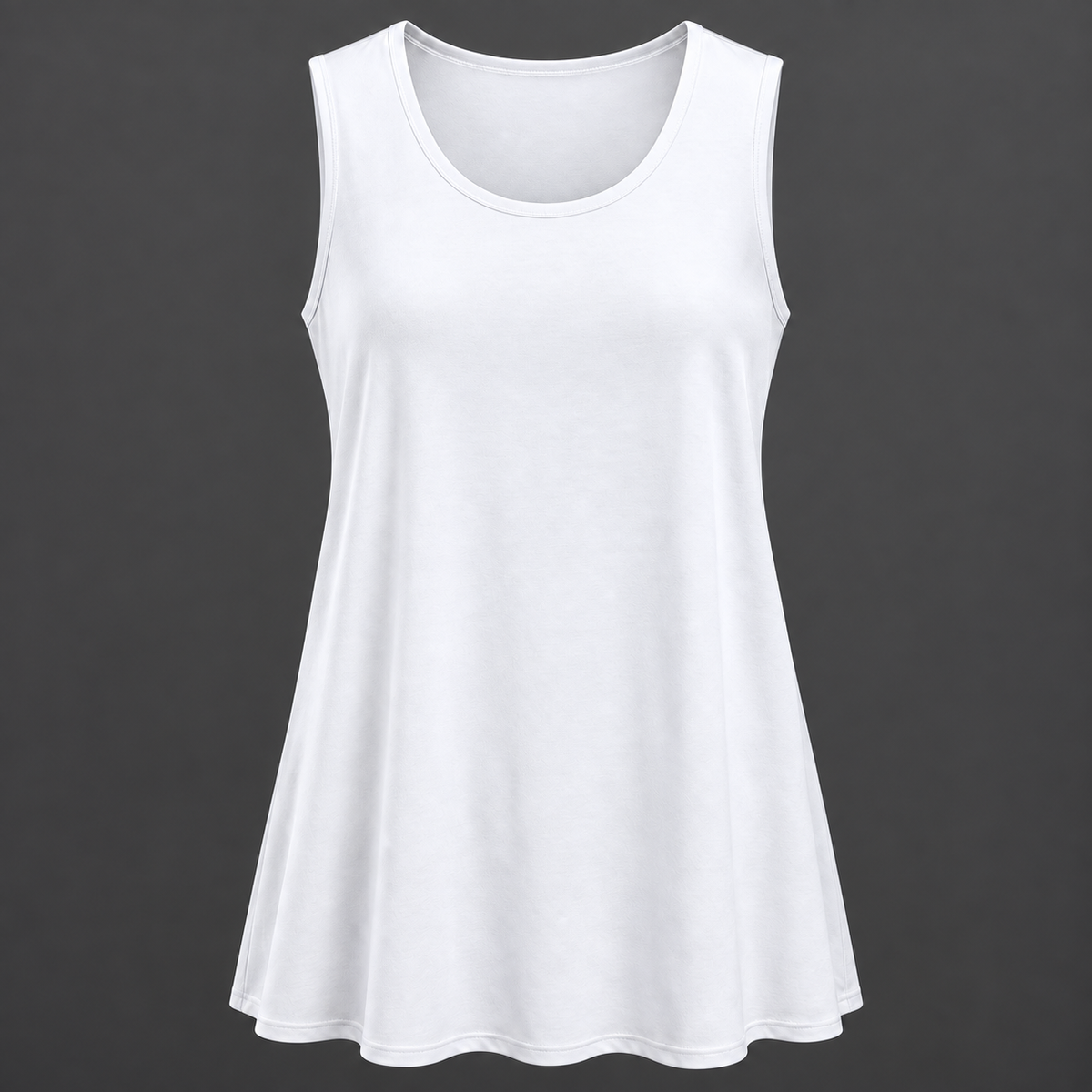 Julia Tank - White