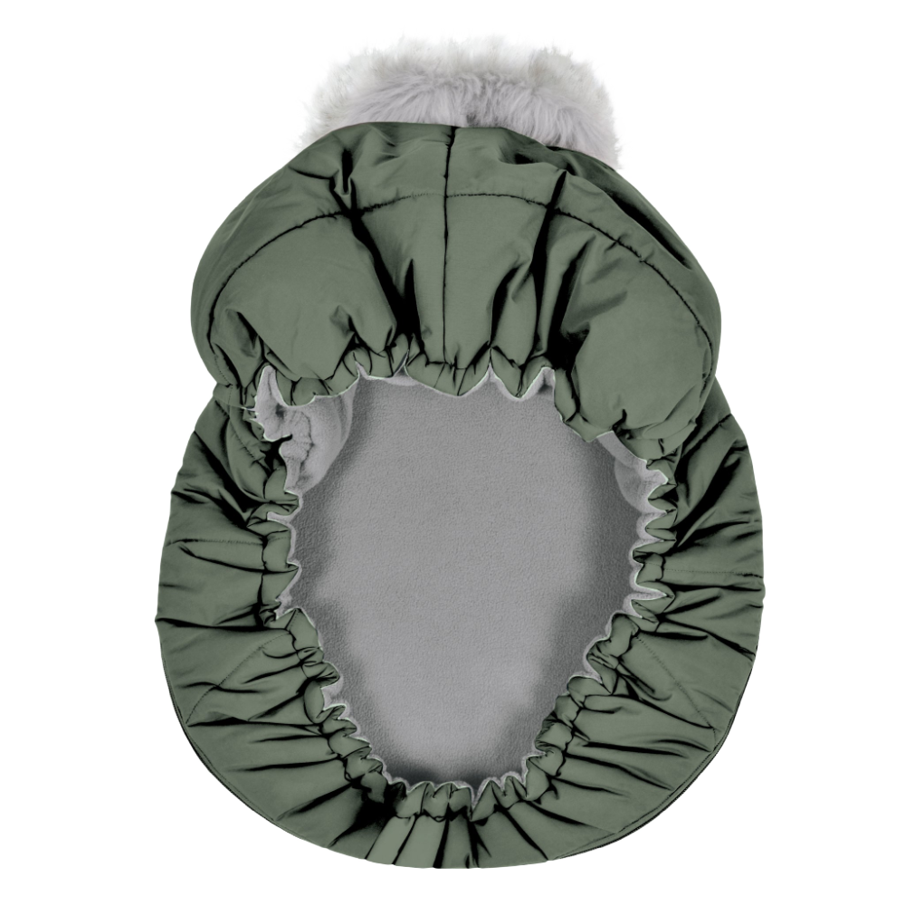 Winter car seat cover - Hunter green