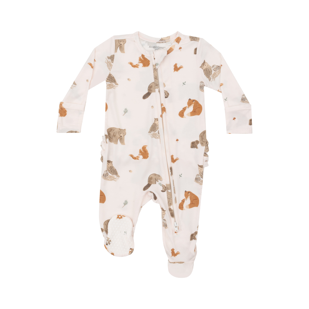 Angel Dear Romper -  Woodland Animals - Battleford Boutique