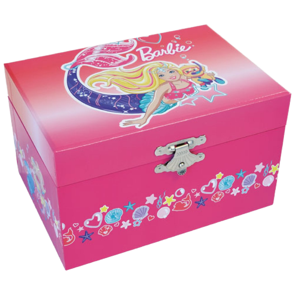 Mele and Co Barbie Mermaid Jewelry Box - Battleford Boutique