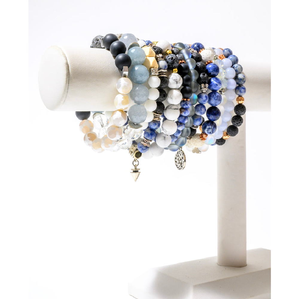 Bel Jewelry - Denim Stretch Bracelets - Battleford Boutique