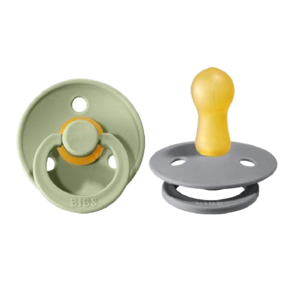 Bibs Pacifier Colour Round Shape