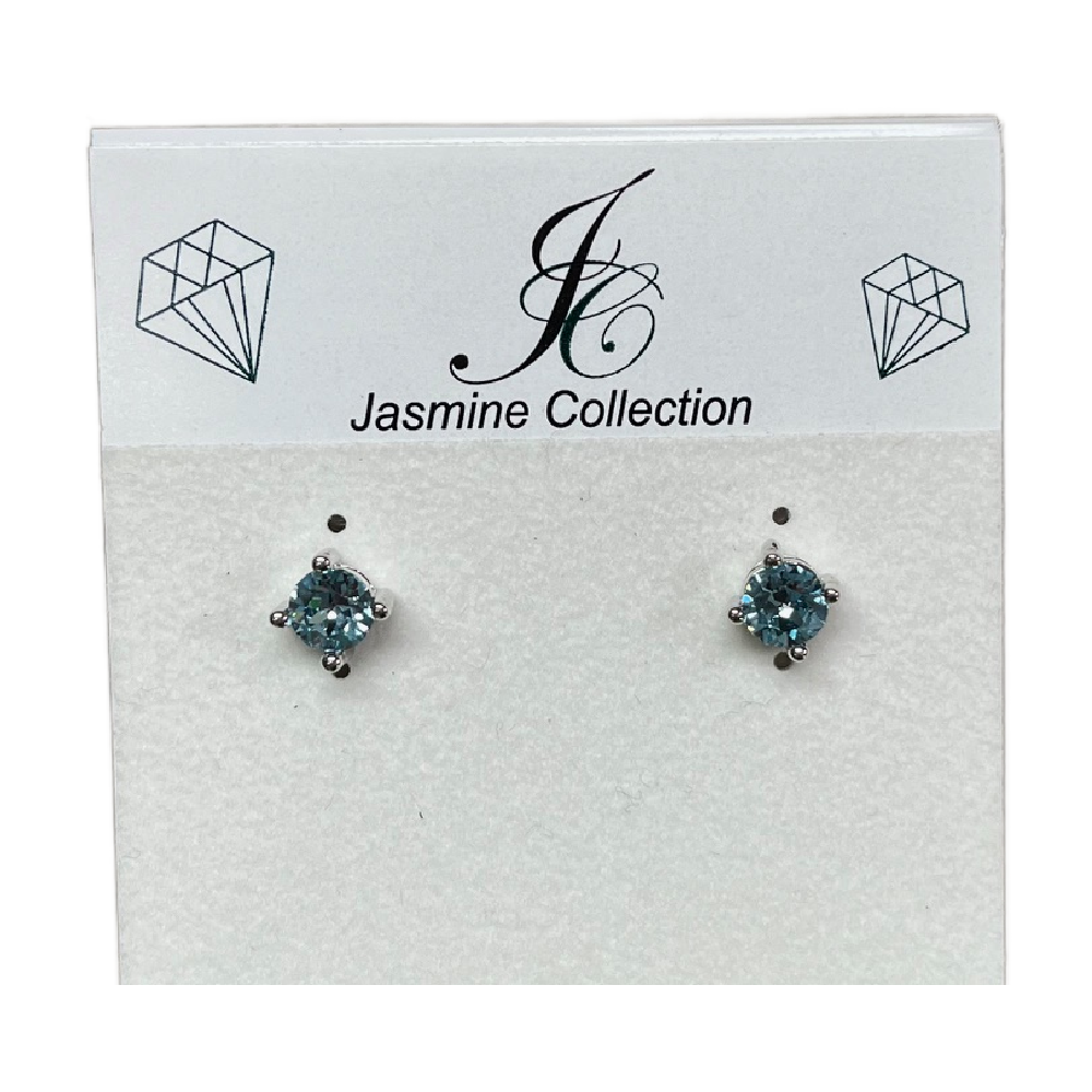 RB Jewelry - A Little Luxury Aqua Earrings