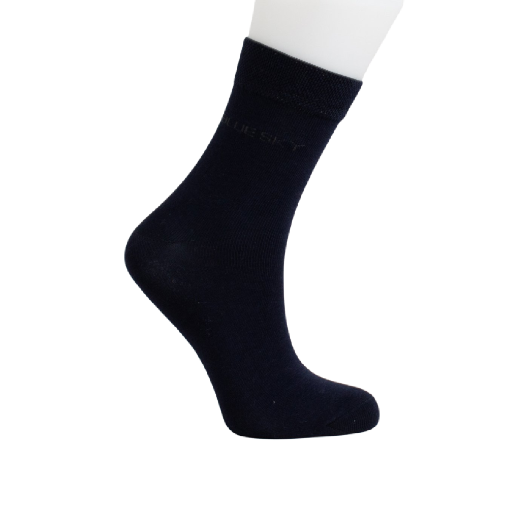Blue Sky Bamboo Dress Socks - Navy