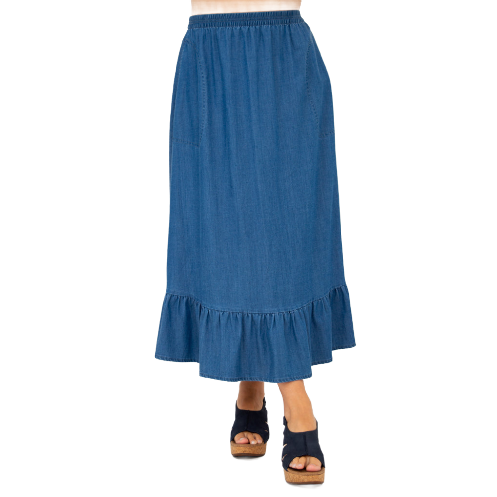 Blue Sky Janet Denim Skirt