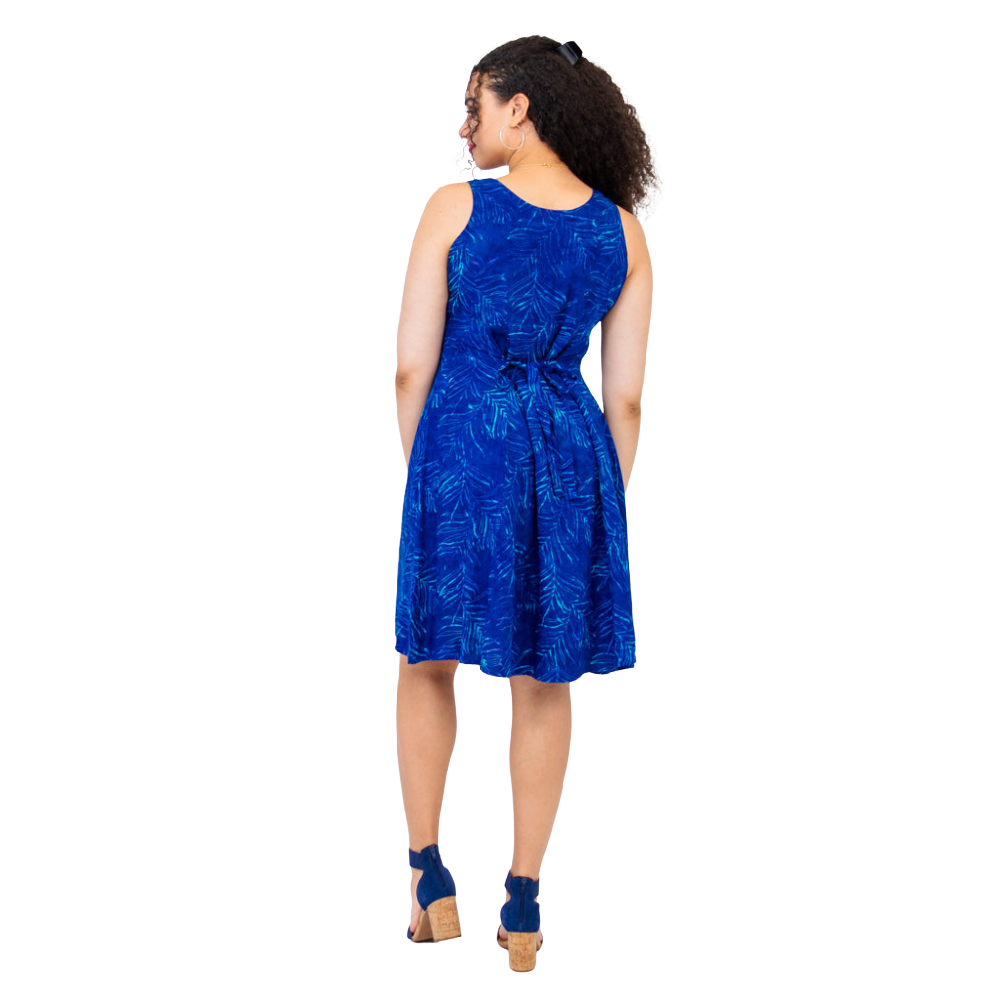 Blue Sky Sara Midi Dress - Meraline - Battleford Boutique