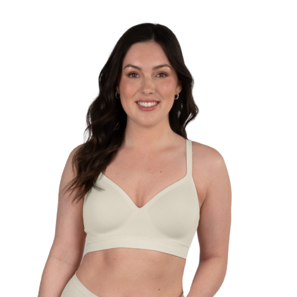 Plusform Instant Shaping Seamless Leisure Bra with Removable Pads 1205