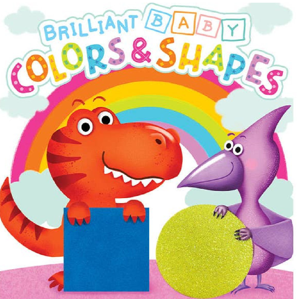 Brilliant Baby Touch, Feel & Learn Sensory Book Colors & Shapes