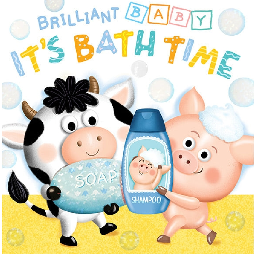 Brilliant Baby Touch, Feel & Learn Sensory Book Bathtime - Battleford Boutique