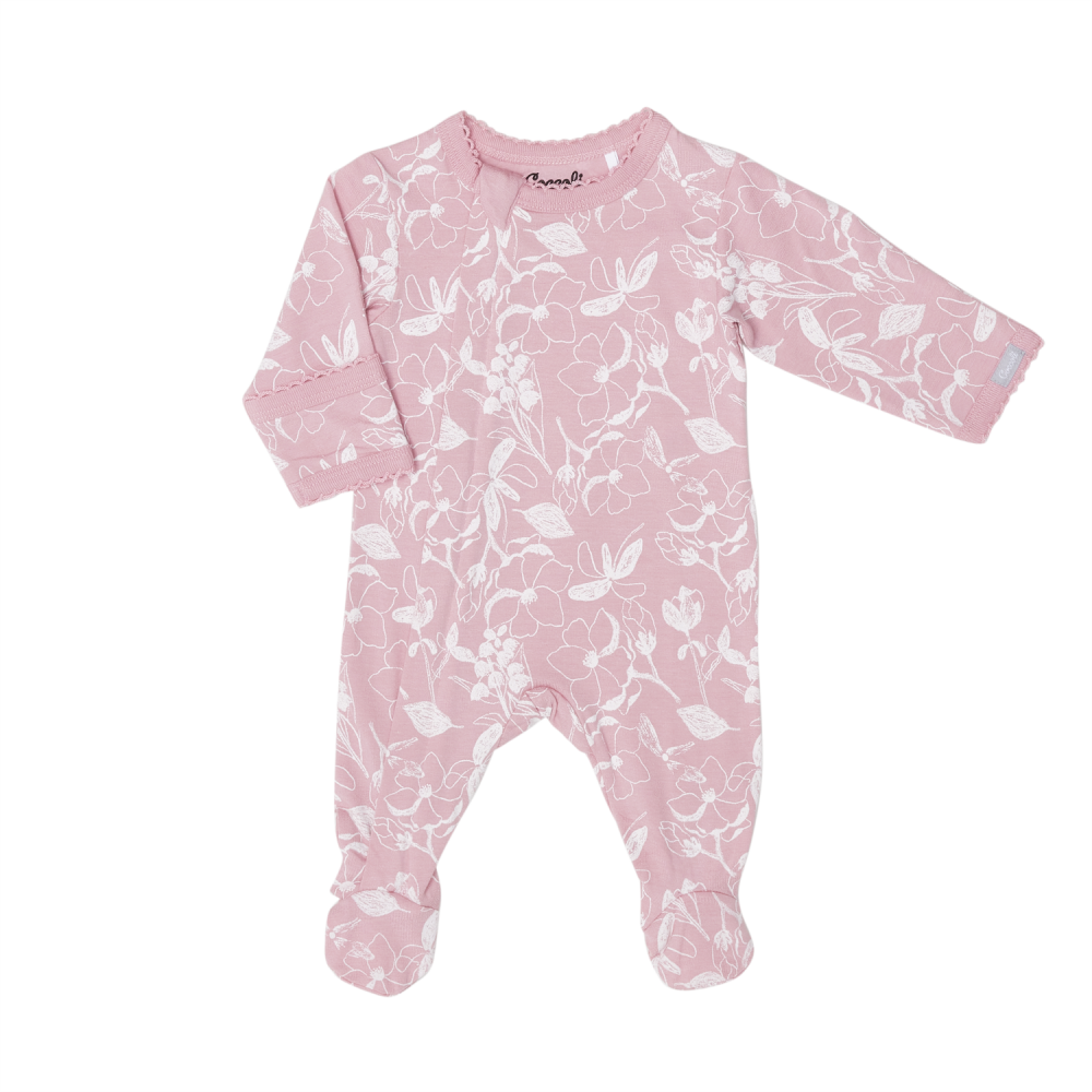 Coccoli Sleeper - Flowers on Pink - Battleford Boutique
