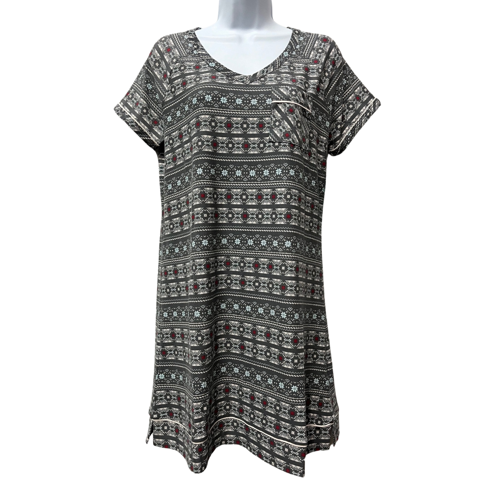 Cool Girl Sleepshirt - Aztec