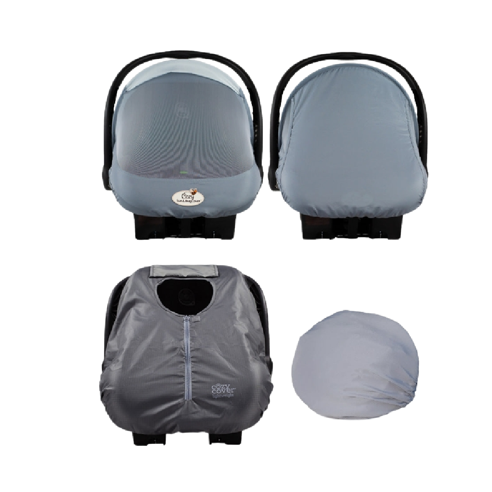 Cozy Baby - Sun & Bug Carseat Cover - Battleford Boutique