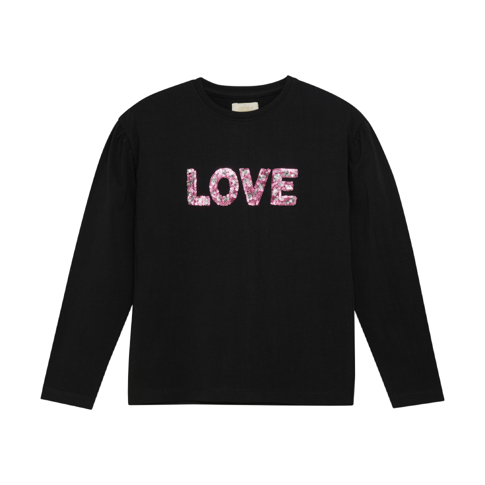 823077 T-shirt LS - Black