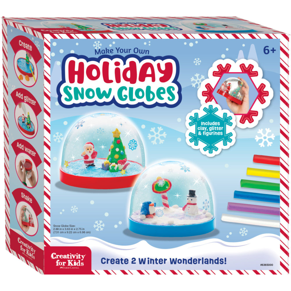 Creativity Kids Holiday Snowglobes - Battleford Boutique