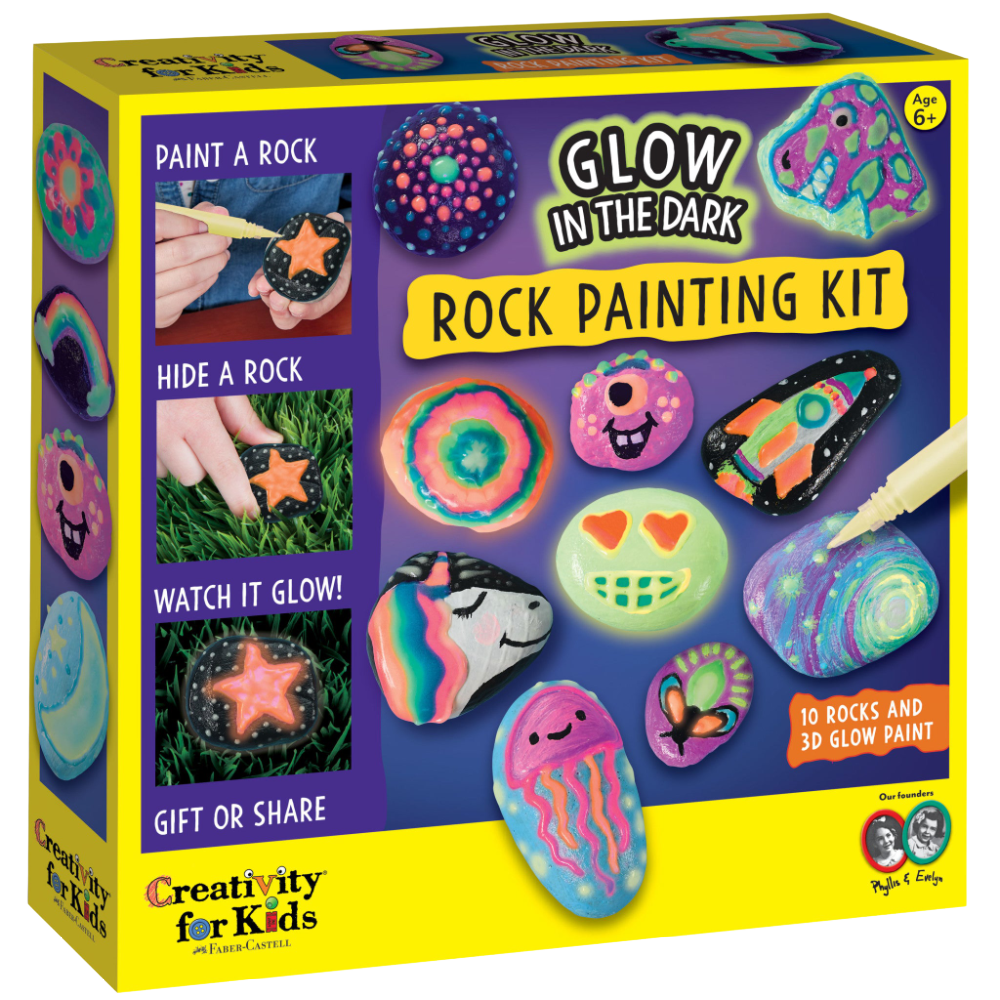 Creativity Kids Glow in the Dark Rock Painting - Battleford Boutique