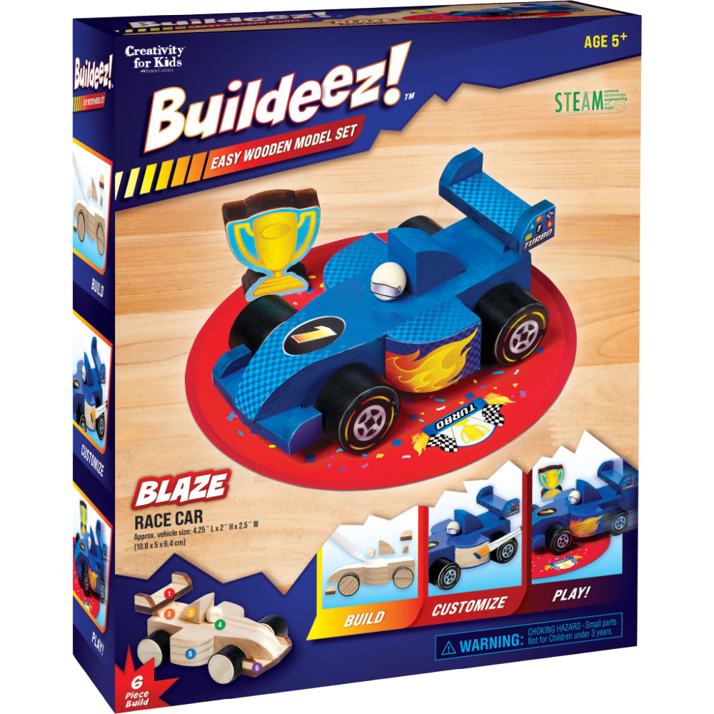 Creativity Kids Race Car Model Kit - Battleford Boutique