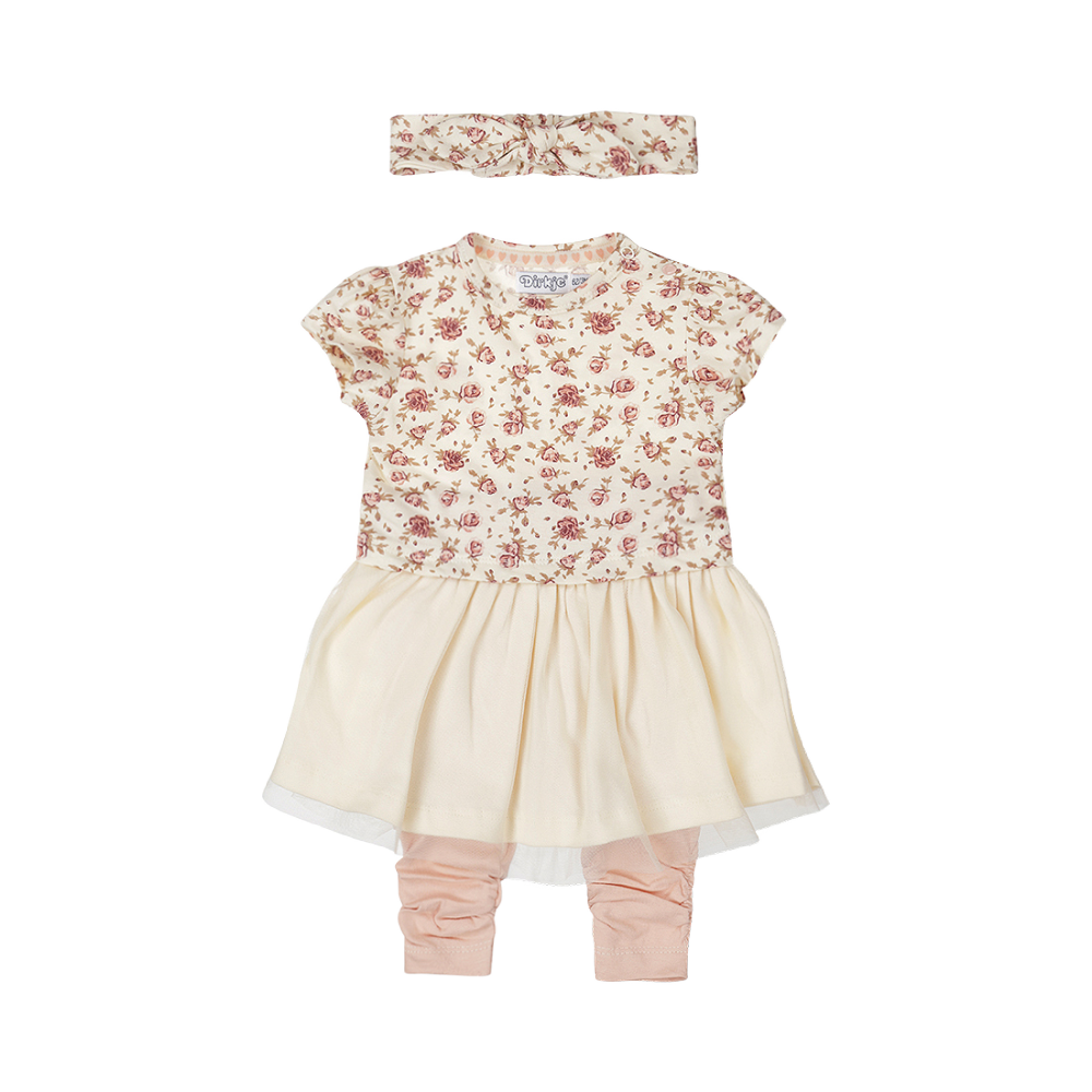 Dirkje Tunic & Legging Set - Rose Floral