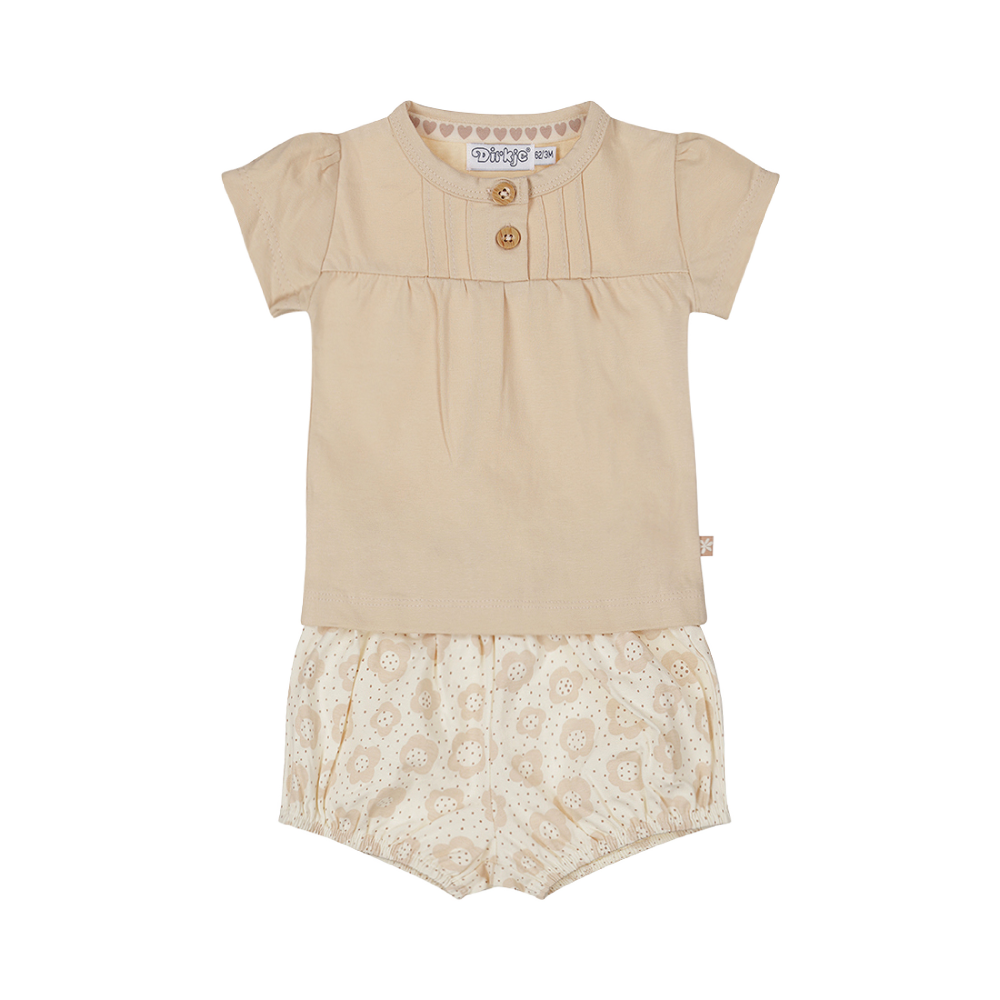 Dirkje Set - Jersey Top & Shorts