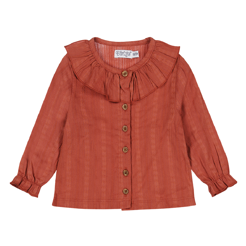 Dirkje Blouse in Sienna
