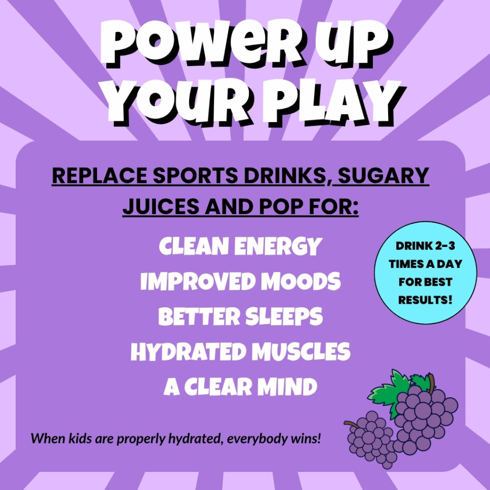 Elec'trik Kids Electrolyte Powder - Go Go Grape Singles