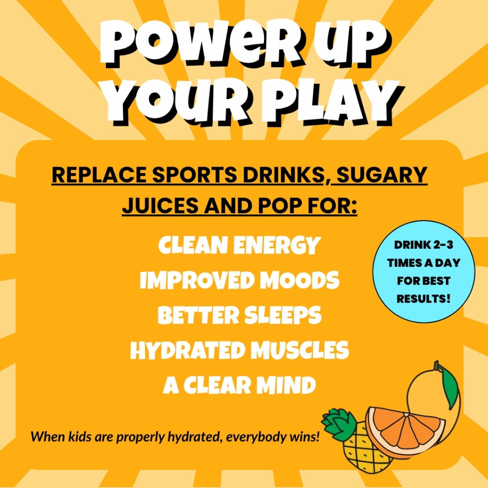 Elec'trik Kids Electrolyte Powder - Tropical Turbo Singles