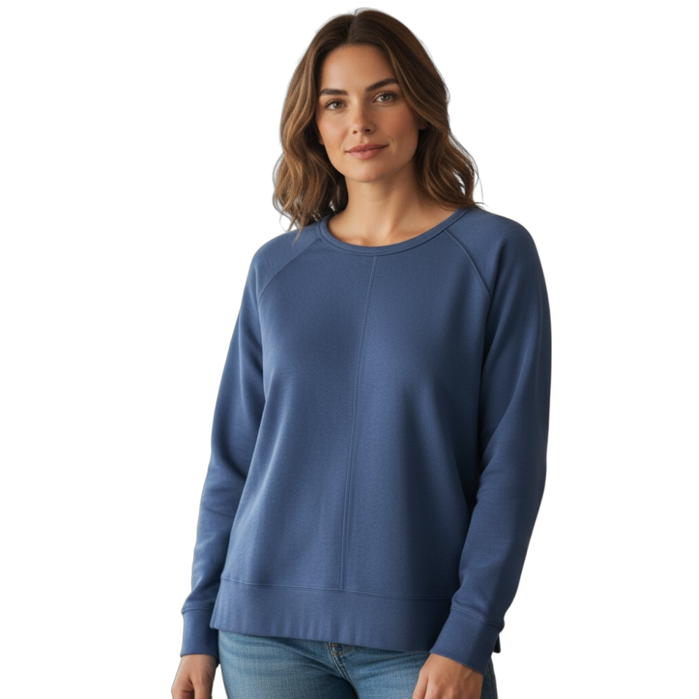 Escape - Denim Snuggly Pullover