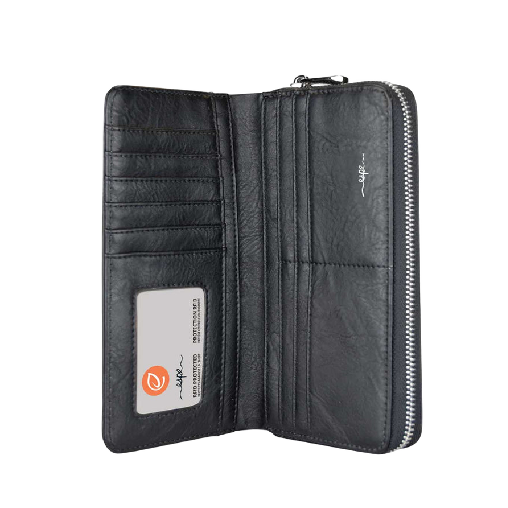 Espe Clutch Wallet - Mae Black