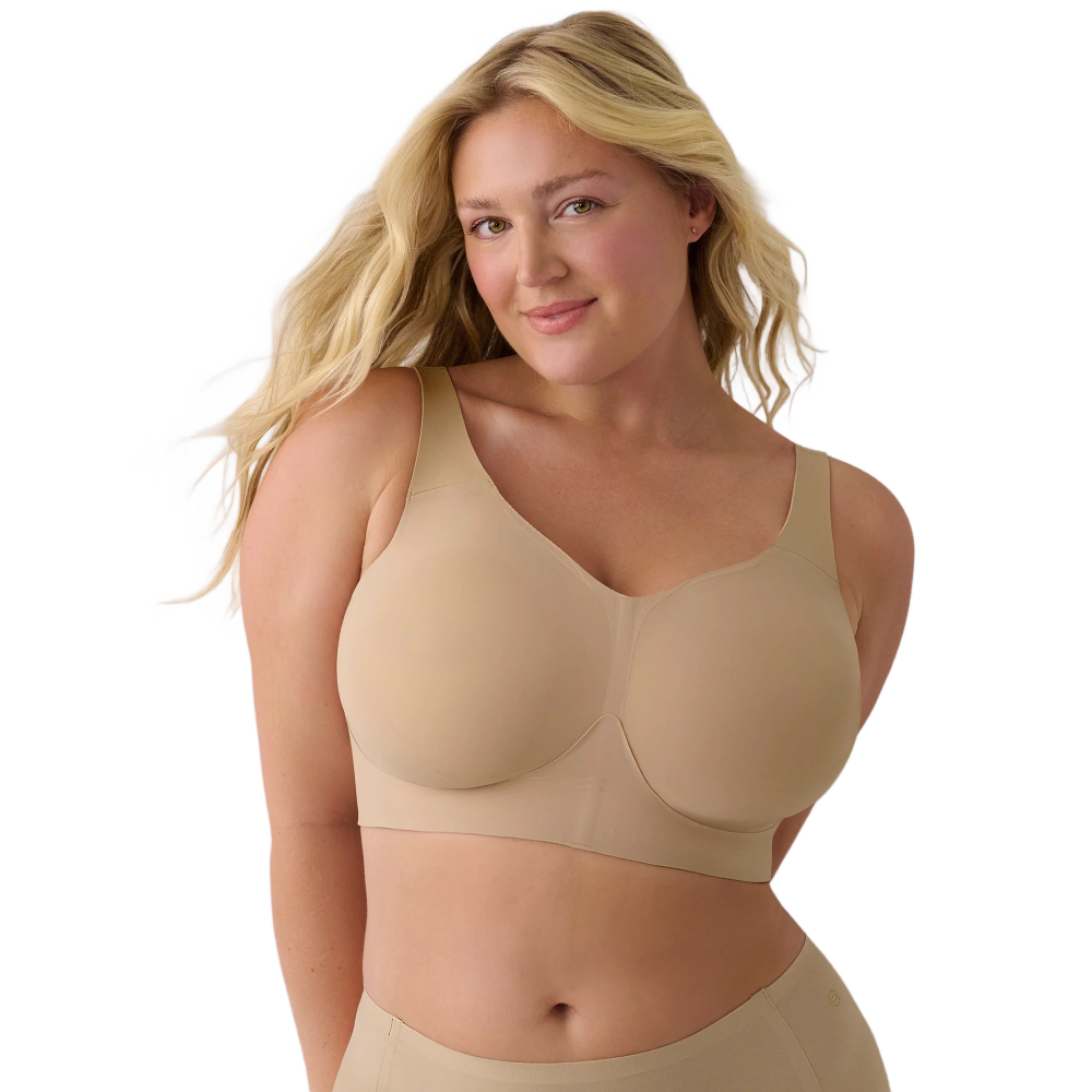 The Busty Wireless Bra - Sand