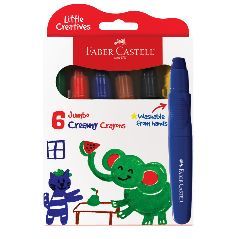 Faber Castell Jumbo Creamy Crayons - Battleford Boutique