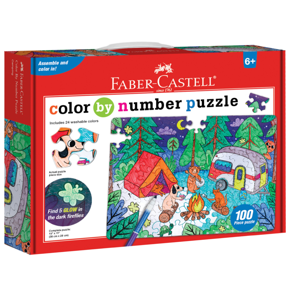 Faber Castell Color by Number Puzzle - Battleford Boutique