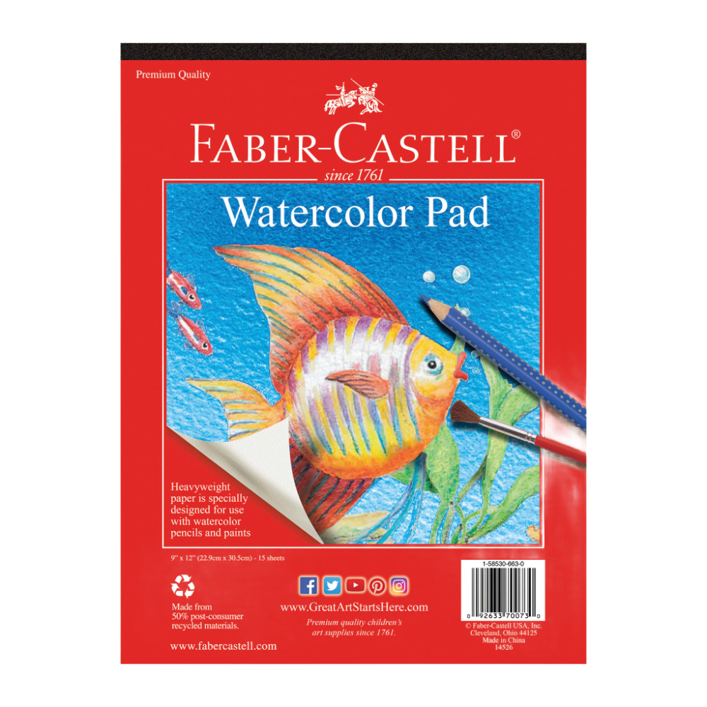Faber Castell Watercolour Pad - Battleford Boutique