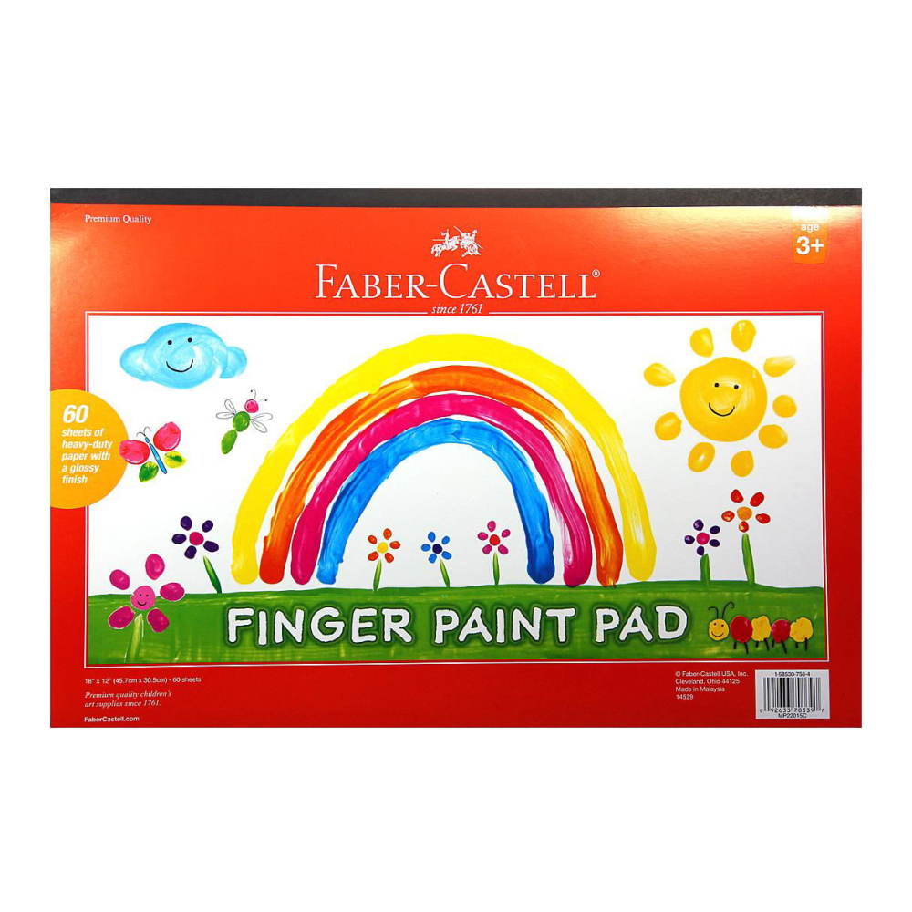 Faber Castell Finger Paint Pad - Battleford Boutique