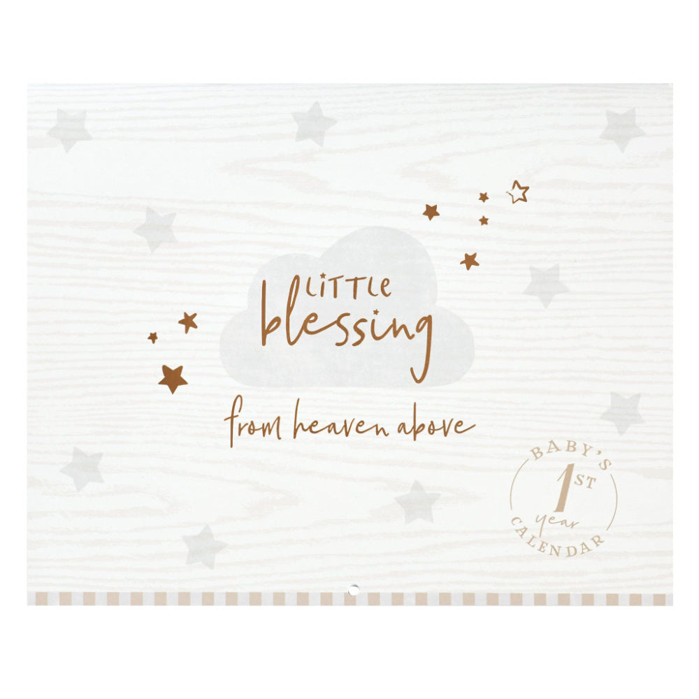 Baby's First Year Calendar - Little Blessings - Battleford Boutique