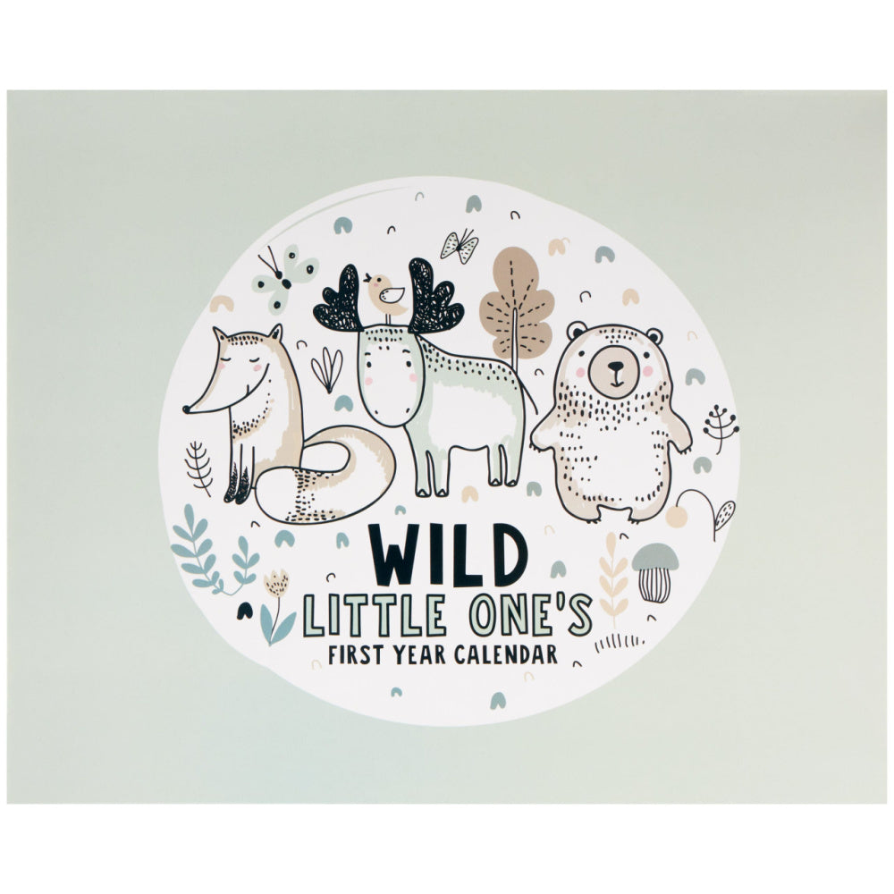 Baby's First Year Calendar - Wild Little One - Battleford Boutique