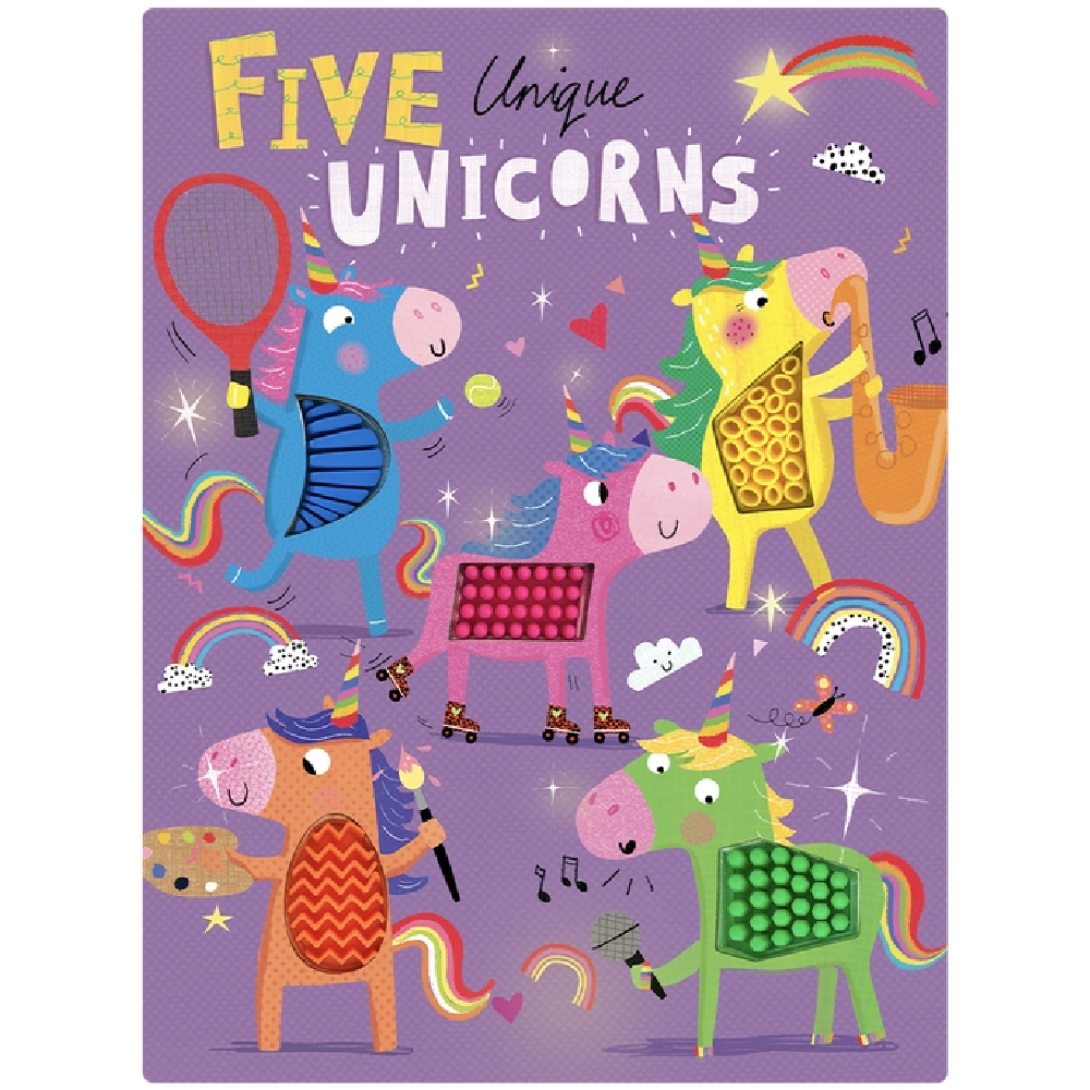 Touch & Feel Book: Five Unique Unicorns - Battleford Boutique