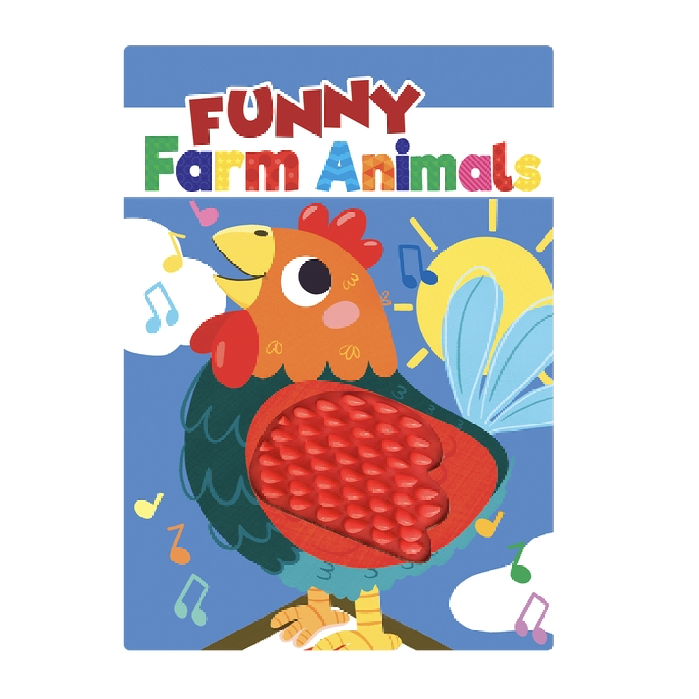 Touch & Feel Book: Funny Farm Animals - Battleford Boutique