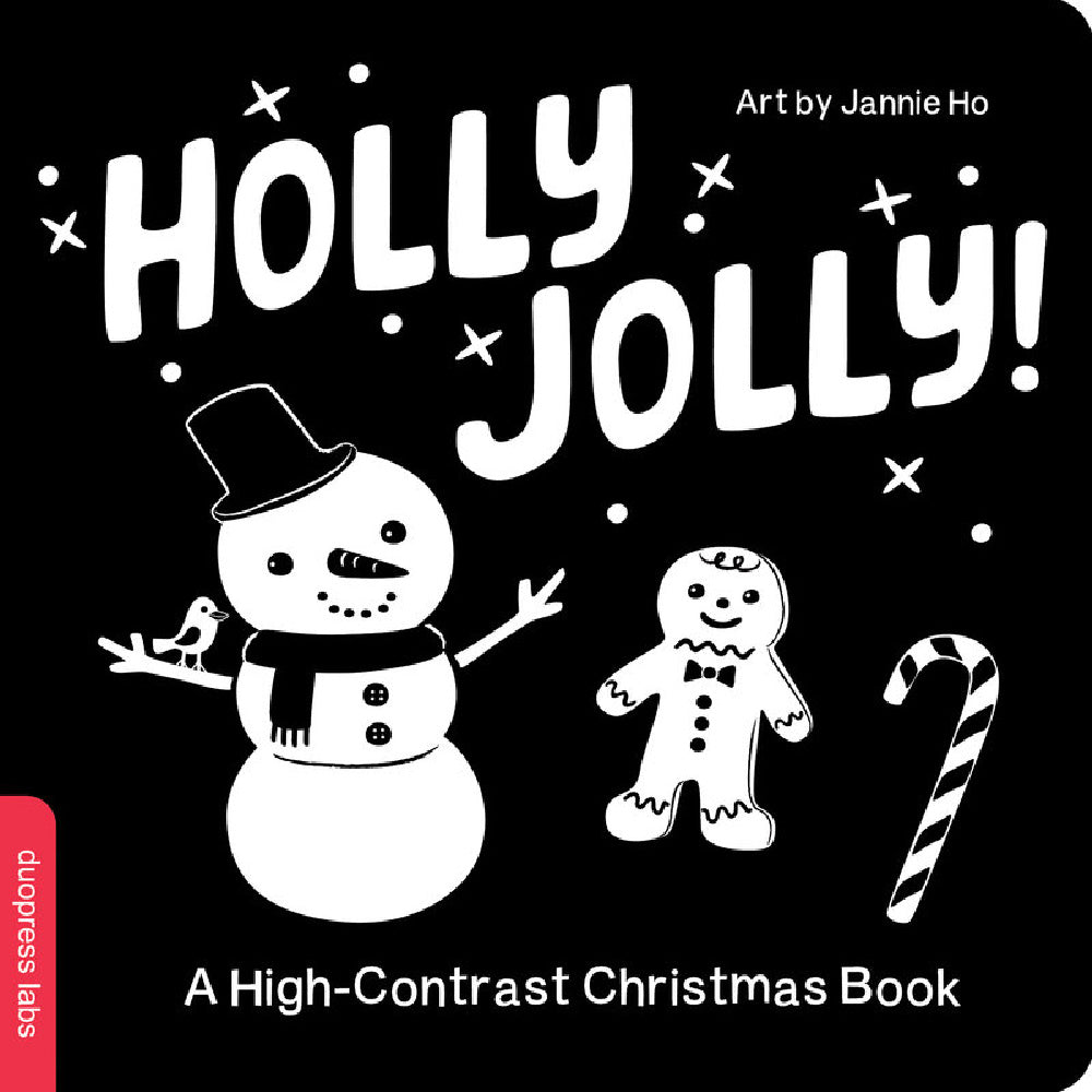 Holly Jolly - High Contrast Book - Battleford Boutique